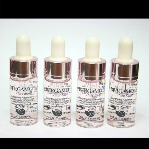 BERGAMO Pure Snail Brightening Ampoule Set 13ml * 4ea - Picture 5 of 6